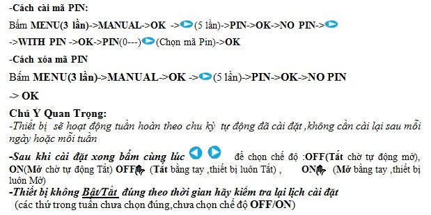 Công tắc hẹn giờ 2 kênh THC822