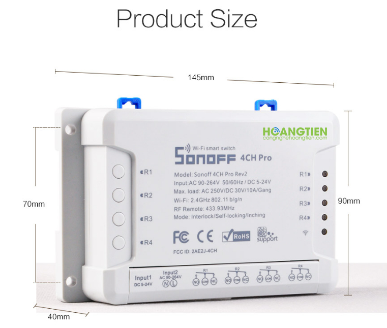 Sonoff 4CH Pro R2