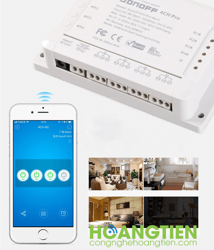 Sonoff 4CH Pro R2
