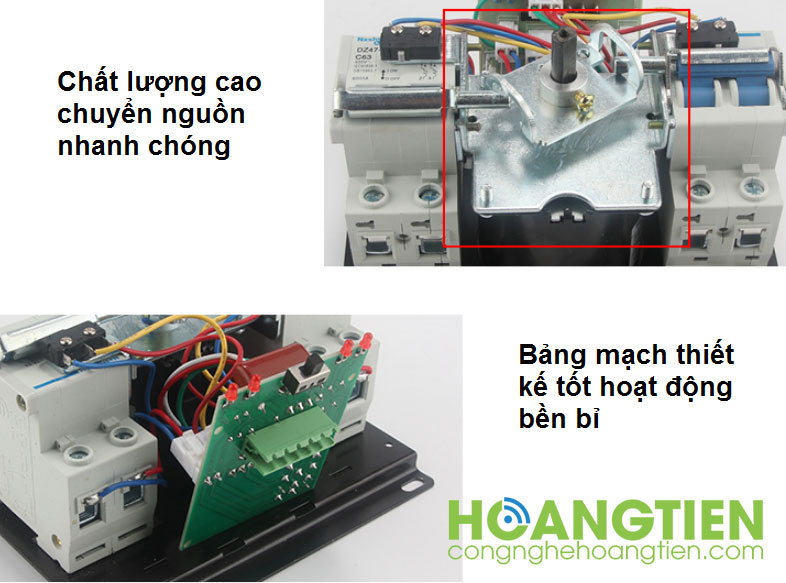Thiết bị chuyển nguồn tự động ATS 63A ATS16