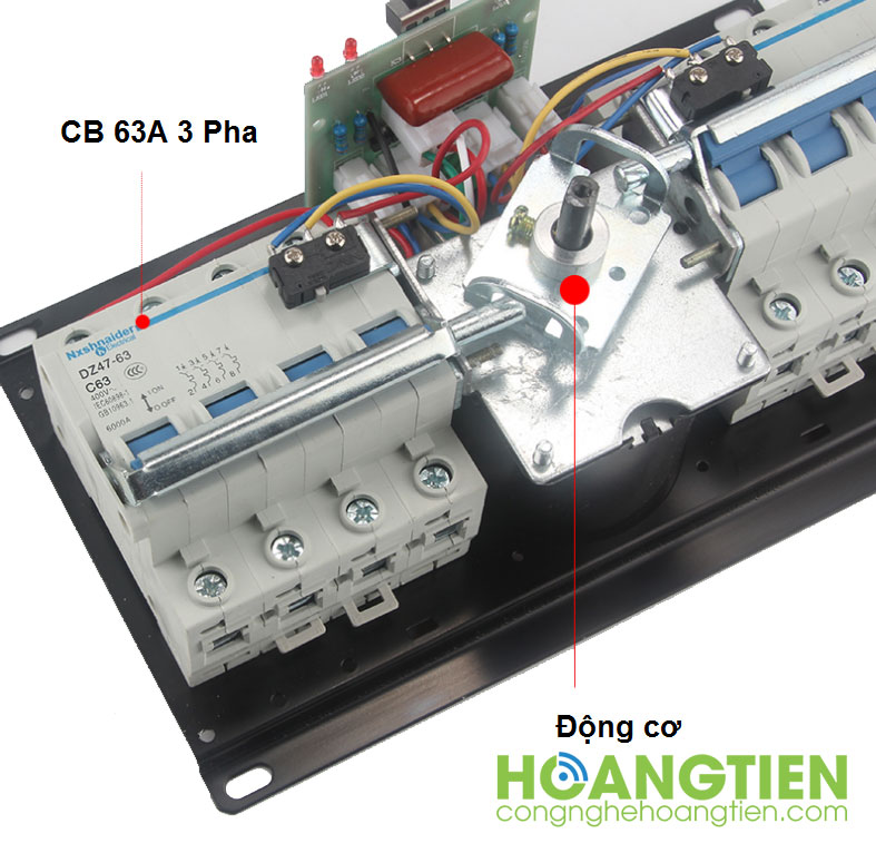Thiết bị chuyển nguồn tự động ATS 63A 3 pha ATS17