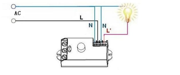 Công tắc cảm biến chuyển động radar vi sóng LQ-K05