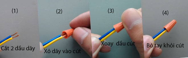 Cút nối dây điện nhanh SP