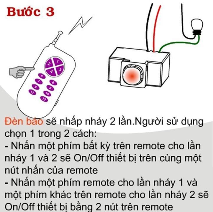 Công tắc điều khiển từ xa RC1P