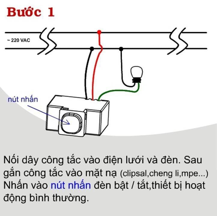 Công tắc điều khiển từ xa RC1P