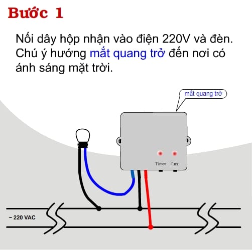 Công tắc cảm ứng ánh sáng TPE ST01