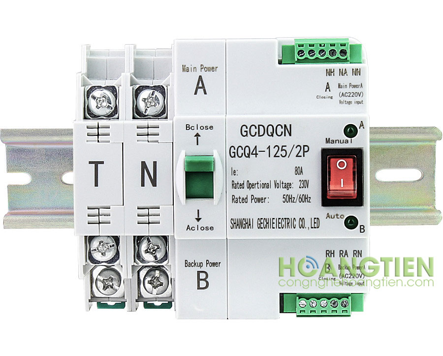 Bộ chuyển nguồn tự động ATS tốc độ cao GCQ4-125