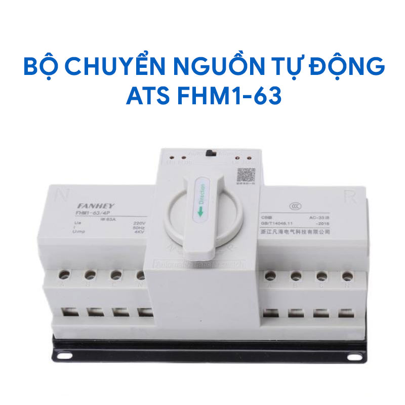 Bộ chuyển nguồn ATS FHM1-63