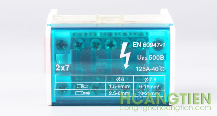 Cầu đấu chia dây điện 207