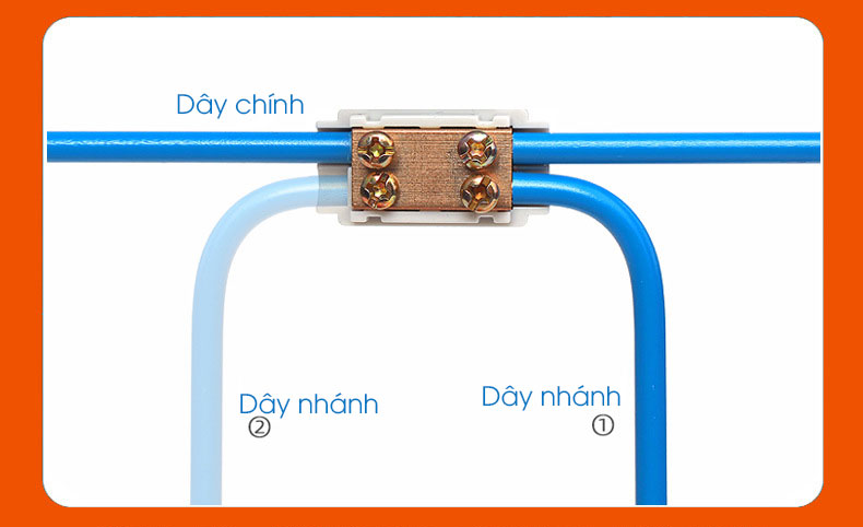 Cầu nối dây điện đôi ZK1306-2