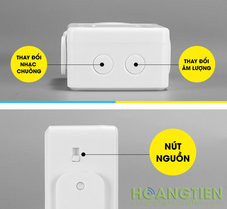 Chuông báo khách cảm ứng chuyển động DH-A1
