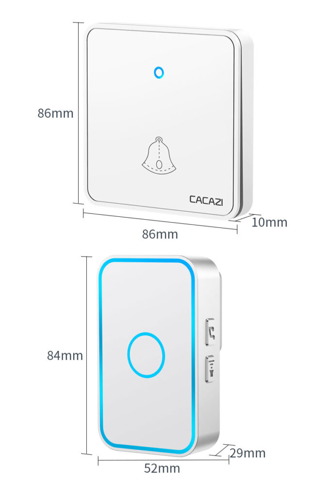 Chuông cửa không dây CACAZI H78