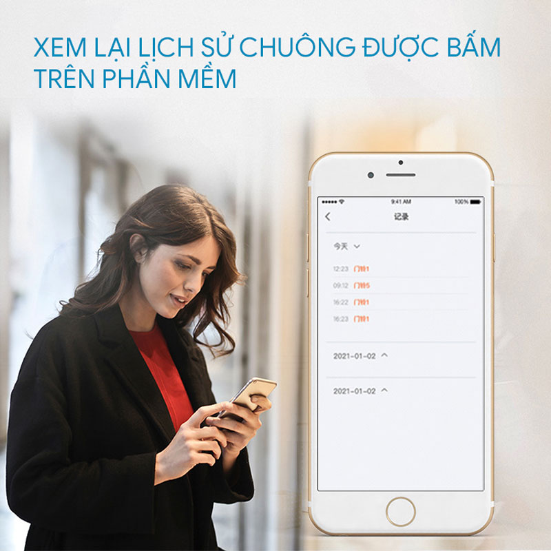 Chuông cửa không dây thông minh QX09