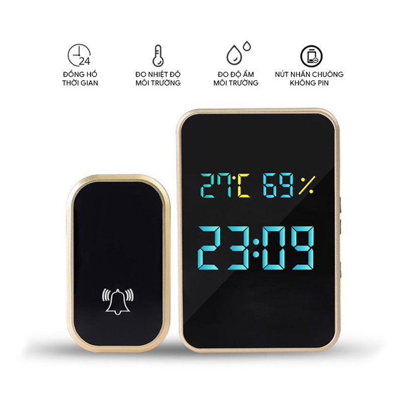 Chuông cửa không dây không pin T295