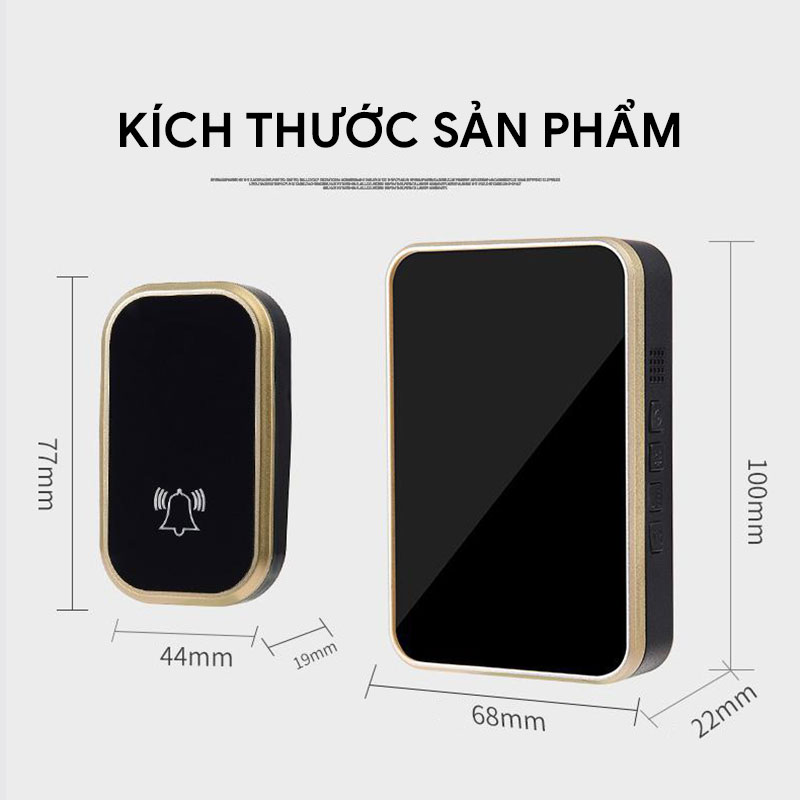 Chuông cửa không dây không pin T295