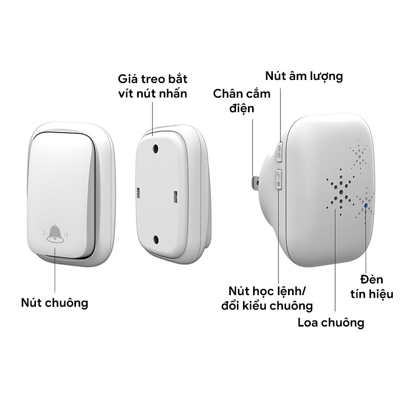 chuông cửa không dây QX02