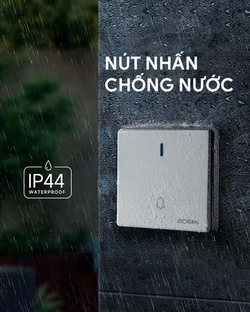 chuông cửa không dây không pin f31
