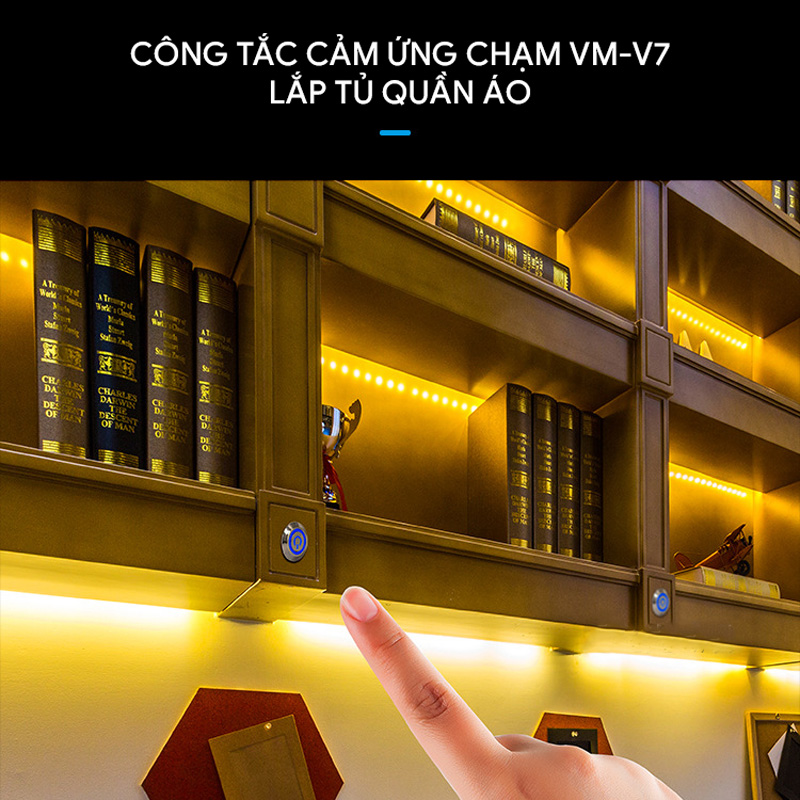 Công tắc cảm ứng chạm CM-V7