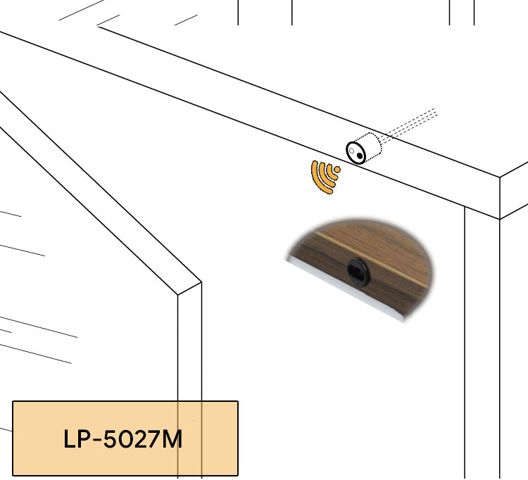 Công tắc cảm biến tủ quần áo LP-5027M