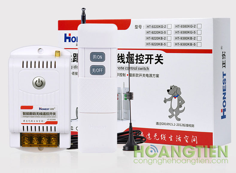 Công tắc điều khiển từ xa 5Km Honest HT-9220KG-5