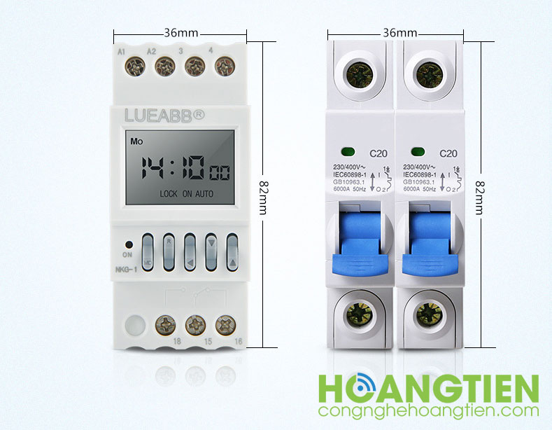 Công tắc hẹn giờ chu kỳ tháng TMC16A