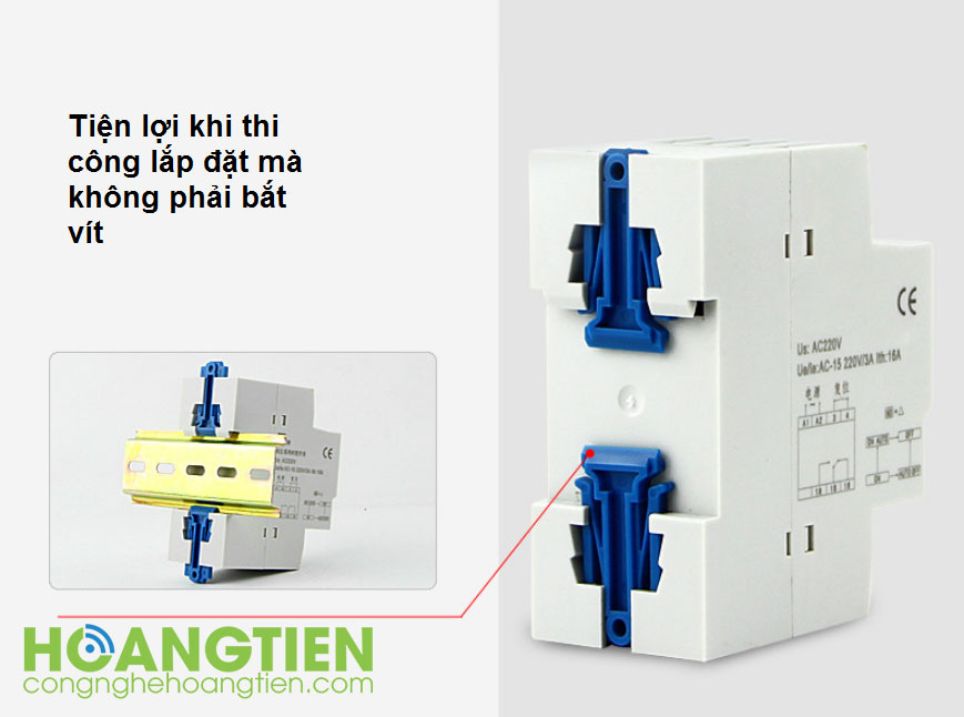 Công tắc hẹn giờ chu kỳ tháng TMC16A