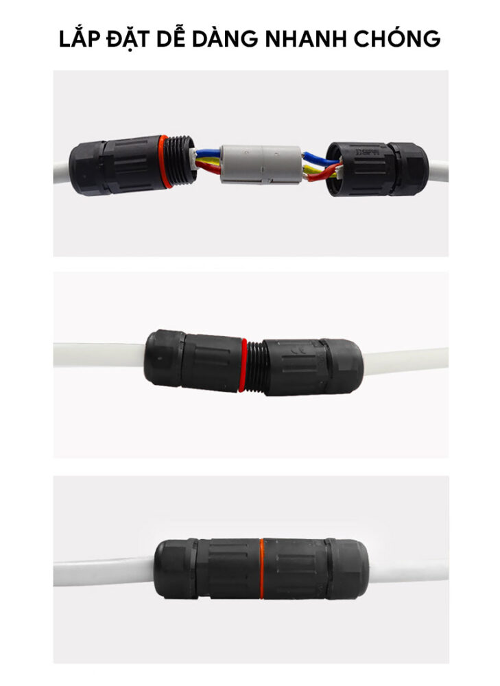 Cút nối thẳng chống nước IP68 CDF-M3