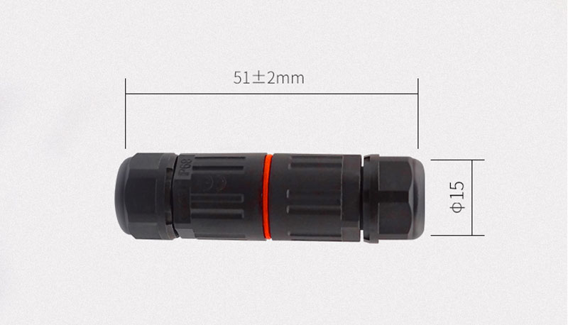 Cút nối thẳng chống nước IP68 CDF-M3