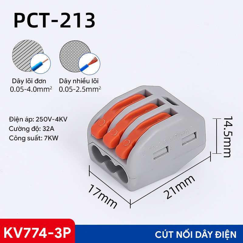 Cút nối dây điện KV774