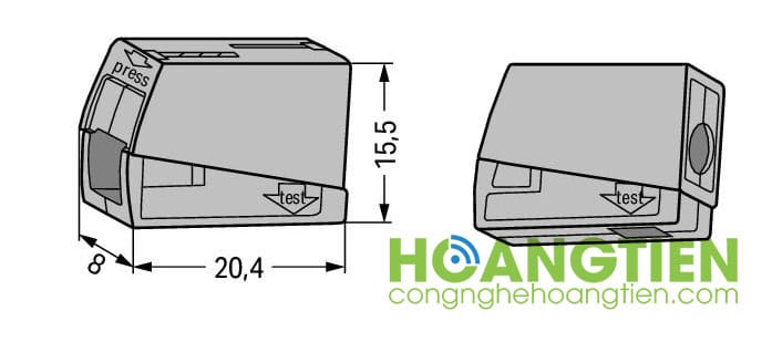 Cút nối dây điện nhanh KV775