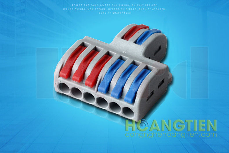 Cút nối chia dây điện 2 cực 1 ra 3 SPL-62