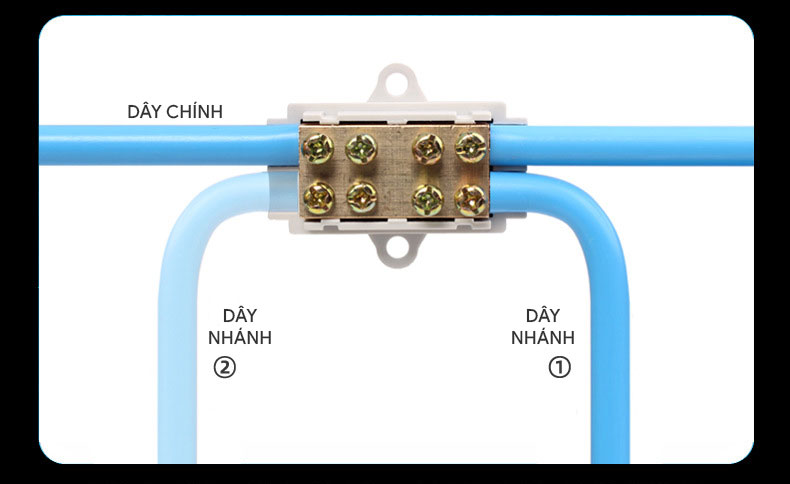 Cầu nối dây điện 2.5-10mm2 ZK-1310
