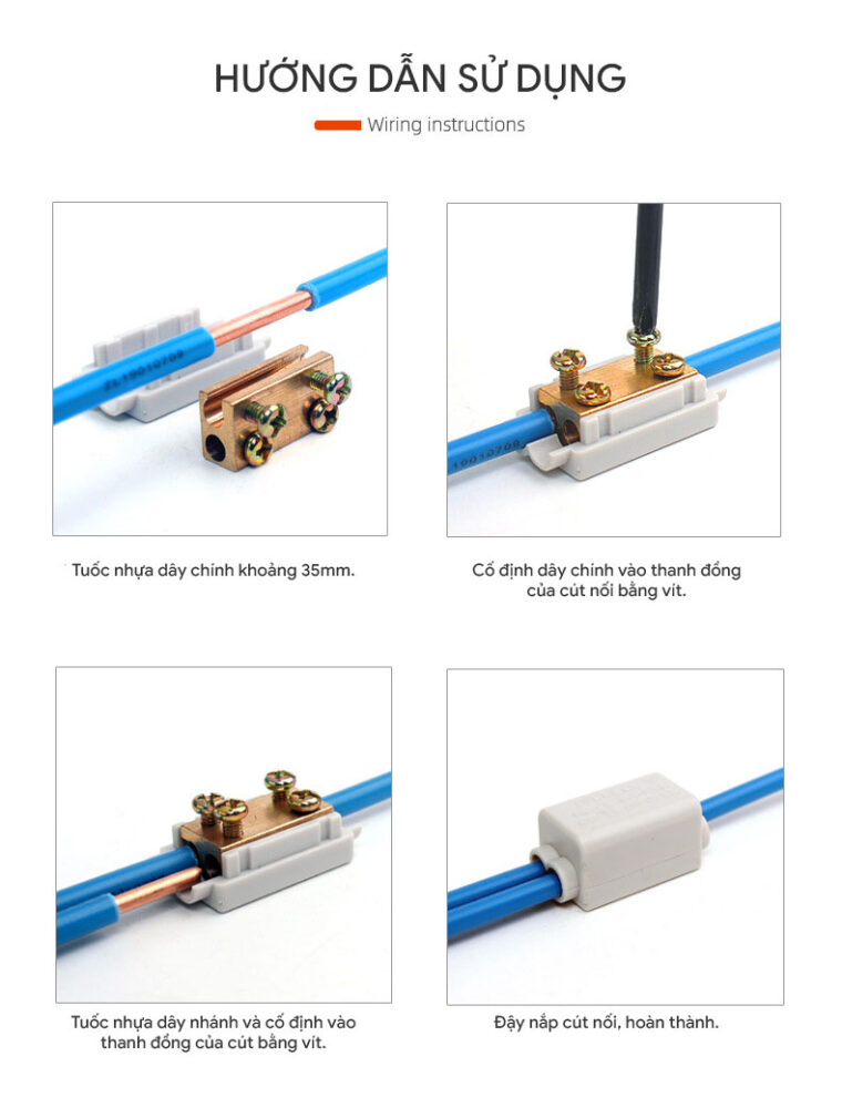 Cầu nối dây điện 2.5-10mm2 ZK-1310