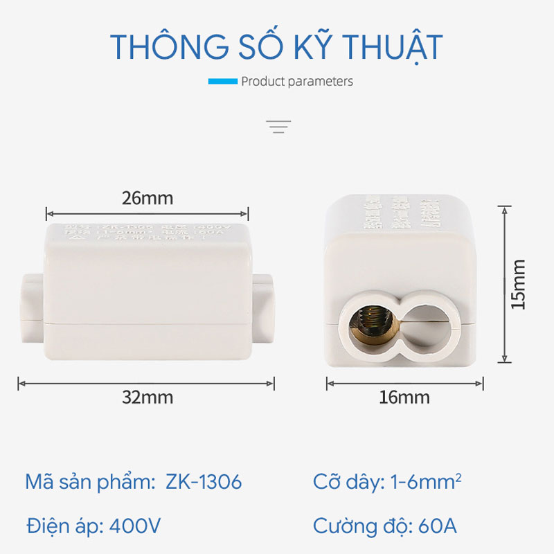 cút nối dây điện ZK-1306