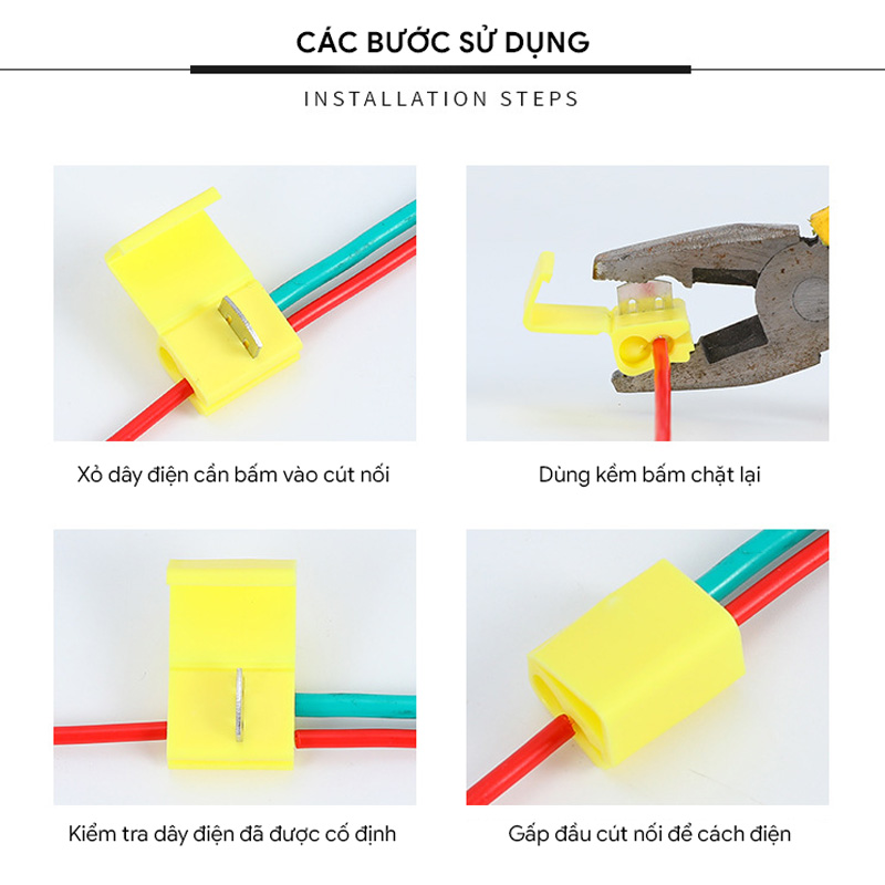 Cút nối dây điện HT-801 HT-802 HT-805