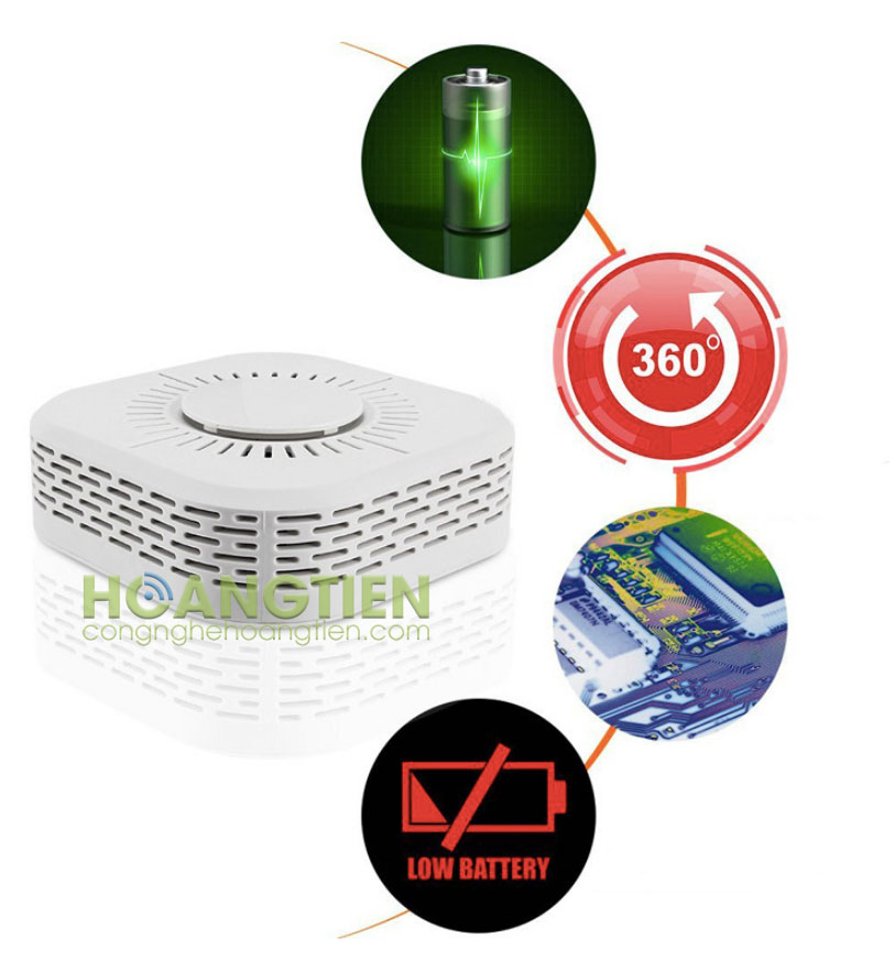 Cảm biến báo khói không dây C50