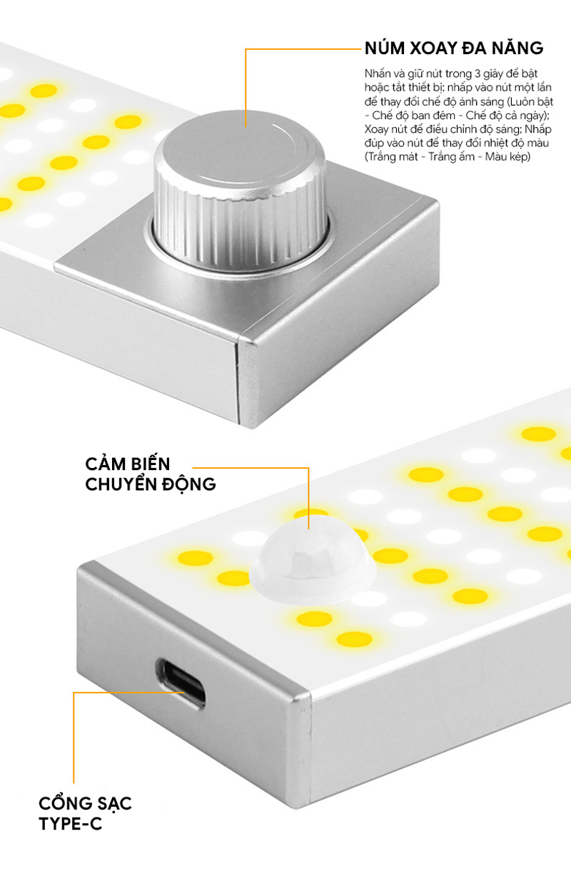 đèn cảm ứng HT-DL020