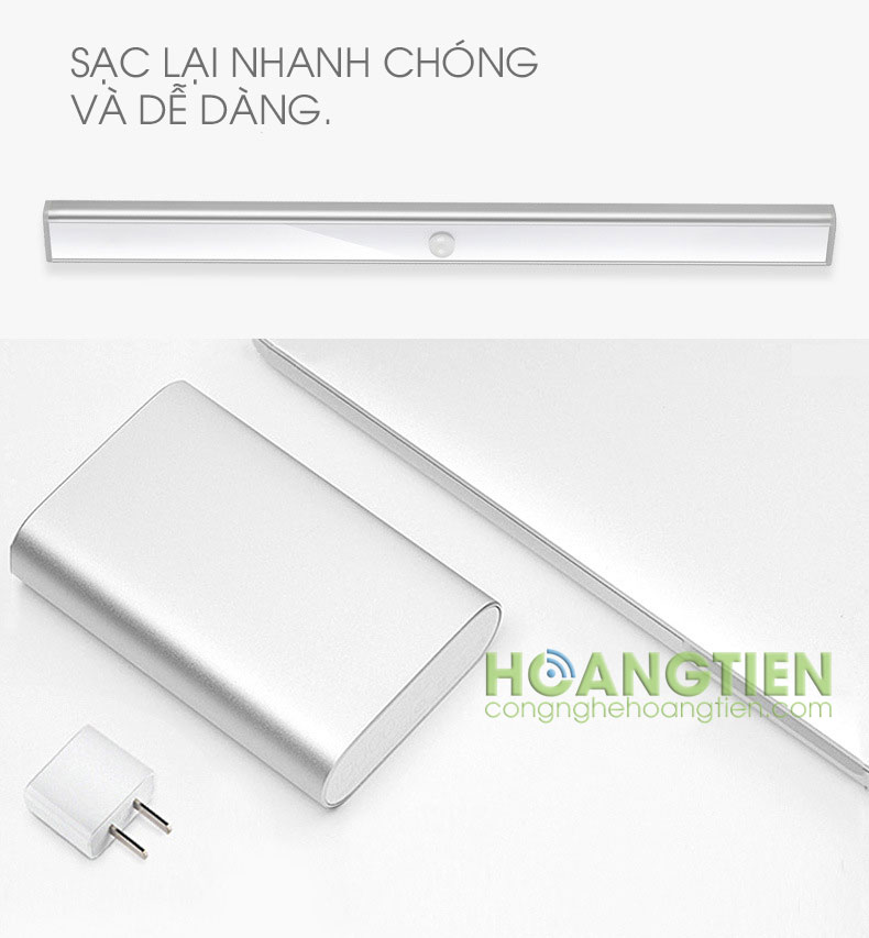 Đèn LED cảm ứng chuyển động dùng pin sạc L802A Plus