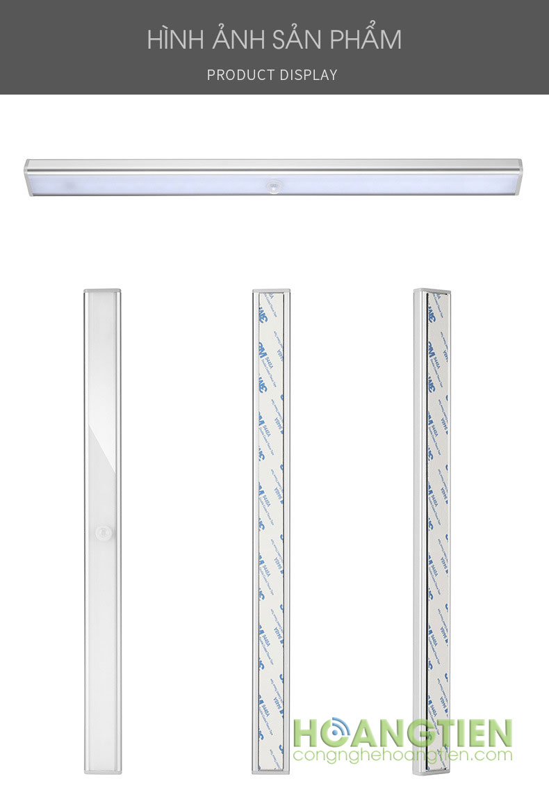 Đèn LED cảm ứng chuyển động dùng pin sạc L802A Plus