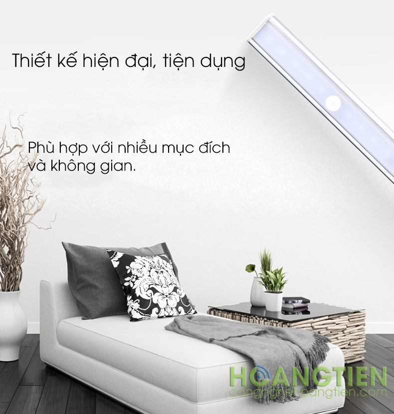 Đèn LED cảm ứng chuyển động dùng pin sạc L802A