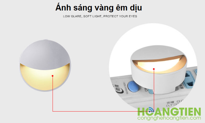 Đèn ngủ cảm biến ánh sáng CH-005