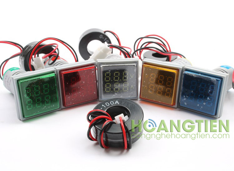 Đồng hồ đo điện lắp tủ AD16-22FVA