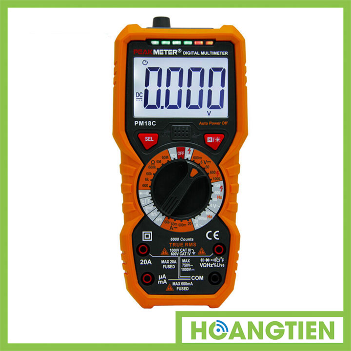 Đồng hồ đo điện đa năng PeakMeter PM18