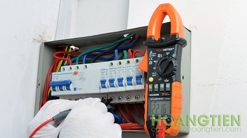 Đồng hồ ampe kìm điện tử PEAKMETER PM2008