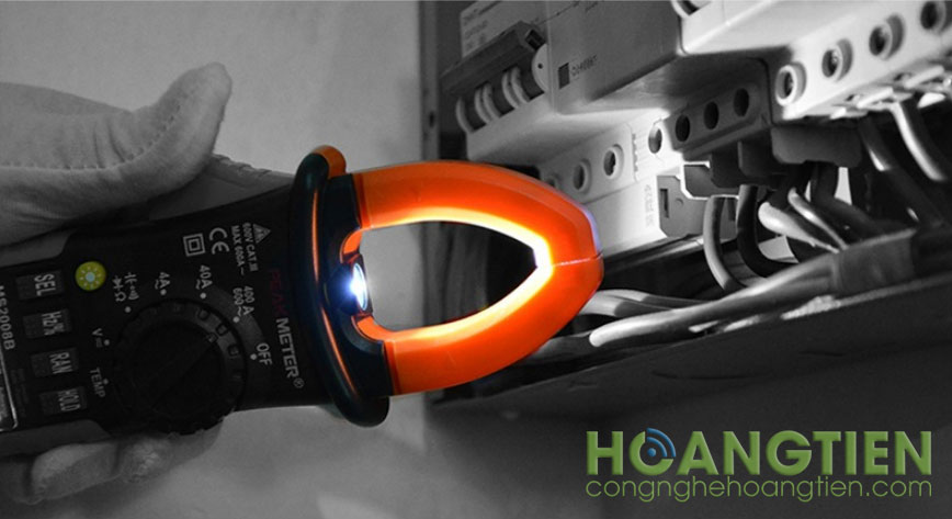 Đồng hồ ampe kìm điện tử PEAKMETER PM2008